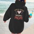 Baseball Moms Game Practice Sports School Kids Women Hoodie Back Print Baseball Moms Game Practice Sports School Kids Women Hoodie Back Print