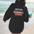 Better Not Mess With This Baseball Mom Women Hoodie Back Print Better Not Mess With This Baseball Mom Women Hoodie Back Print
