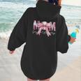 Coquette Baseball Mom Sorry Can't Baseball Bye Mother's Day Women Hoodie Back Print Coquette Baseball Mom Sorry Can't Baseball Bye Mother's Day Women Hoodie Back Print