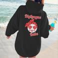 Cute Love Baseball BigLeague Babe Hot Baseball Mom Women Hoodie Back Print