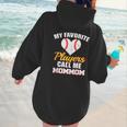 My Favorite Players Call Me MomMom Baseball Mom Mom Women Hoodie Back Print My Favorite Players Call Me MomMom Baseball Mom Mom Women Hoodie Back Print