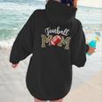 Football Mom Dance Mom Baseball Mom Mother Day Women Hoodie Back Print
