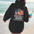 I'm a Baseball Mom Nothing Scares Me Baseball Women Hoodie Back Print I'm a Baseball Mom Nothing Scares Me Baseball Women Hoodie Back Print