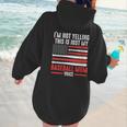 I'm Not Yelling This Is Just My Baseball Mom Voice Sport Women Hoodie Back Print I'm Not Yelling This Is Just My Baseball Mom Voice Sport Women Hoodie Back Print