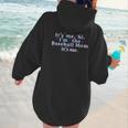 It's Me Hi I'm The Baseball Mom It's Me For Women Women Hoodie Back Print