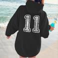 Jersey Number 11 T-Shirt Football Eleven Number Baseball Mom Women Hoodie Back Print Jersey Number 11 T-Shirt Football Eleven Number Baseball Mom Women Hoodie Back Print