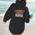 Loud Proud Mama Baseball Mom Women Hoodie Back Print