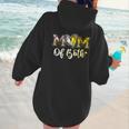 Mom Of Both Softball Baseball Mom Women Hoodie Back Print Mom Of Both Softball Baseball Mom Women Hoodie Back Print