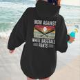 Moms Against Baseball Pants Mothers Baseball Mom Women Hoodie Back Print Moms Against Baseball Pants Mothers Baseball Mom Women Hoodie Back Print