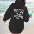 Moms Against White Baseball Pants For a Baseball Mom Women Hoodie Back Print Moms Against White Baseball Pants For a Baseball Mom Women Hoodie Back Print