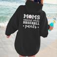 Moms Against White Baseball Pants For Baseball Moms Women Hoodie Back Print Moms Against White Baseball Pants For Baseball Moms Women Hoodie Back Print