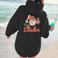 Retro Tis The Season Baseball Mom Baseball Lover Boys Kids Women Hoodie Back Print