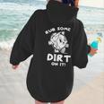 Rub Some Dirt On It Cute Girls Retro Baseball Mom Softball Women Hoodie Back Print Rub Some Dirt On It Cute Girls Retro Baseball Mom Softball Women Hoodie Back Print