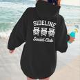 Sideline Social Club Baseball Mom Shirt Women Hoodie Back Print Sideline Social Club Baseball Mom Shirt Women Hoodie Back Print