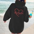 I Am Somebody's Loudmouth Baseball Mama Baseball Mom Women Hoodie Back Print