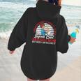 Super Cool Baseball Mom Here I'M Killing It Women Hoodie Back Print
