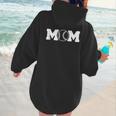 Women Baseball Mom Women Hoodie Back Print Women Baseball Mom Women Hoodie Back Print