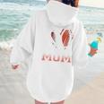 Ball Mom Football Baseball Mom Premium Women Hoodie Back Print Ball Mom Football Baseball Mom Premium Women Hoodie Back Print