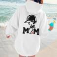 Baseball Mom American Baseball Cate Baseball Kid Women Hoodie Back Print Baseball Mom American Baseball Cate Baseball Kid Women Hoodie Back Print