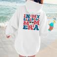 In My Baseball Mom Era Smile Face Retro Women Hoodie Back Print In My Baseball Mom Era Smile Face Retro Women Hoodie Back Print