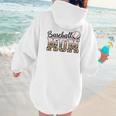 Baseball Mom Leopard Game Day Vibes Baseball Mama Women Hoodie Back Print Baseball Mom Leopard Game Day Vibes Baseball Mama Women Hoodie Back Print
