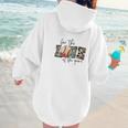 Baseball Mom Leopard For The Love Of The Game Bleached Women Women Hoodie Back Print Baseball Mom Leopard For The Love Of The Game Bleached Women Women Hoodie Back Print