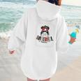 Baseball Mom Messy Bun Mommy Baseball Player Premium Women Hoodie Back Print Baseball Mom Messy Bun Mommy Baseball Player Premium Women Hoodie Back Print