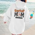 Baseball Mom Orange Varsity Baseball Mama Cute Mother's Day Women Hoodie Back Print Baseball Mom Orange Varsity Baseball Mama Cute Mother's Day Women Hoodie Back Print