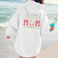 Baseball Mom Baseball Season Sports Mom Baseball Mama Women Hoodie Back Print