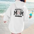 Baseball Mom Shirt Baseball Mama Loud And Proud Women Hoodie Back Print