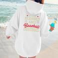 Baseball Mom Stressed Blessed And Baseball Obsessed Premium Women Hoodie Back Print Baseball Mom Stressed Blessed And Baseball Obsessed Premium Women Hoodie Back Print