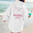 Baseball Mom -This Is What Basketball Mom Looks Like Women Hoodie Back Print