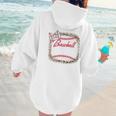 Baseball-Shirt Women Mama Mother Baseball Mom Premium Women Hoodie Back Print Baseball-Shirt Women Mama Mother Baseball Mom Premium Women Hoodie Back Print