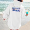 Cool Baseball Mom Mother's Day Mama Woman Cute Women Hoodie Back Print Cool Baseball Mom Mother's Day Mama Woman Cute Women Hoodie Back Print