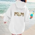 Cute Baseball Mom Leopard Print Mom For Mother's Day Women Hoodie Back Print Cute Baseball Mom Leopard Print Mom For Mother's Day Women Hoodie Back Print