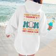 I Didn't Plan On Becoming a Baseball Mom Baseball Player Women Hoodie Back Print