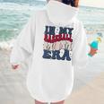 Groovy In My Baseball Mom Era Baseball Mama Mother's Day Women Hoodie Back Print Groovy In My Baseball Mom Era Baseball Mama Mother's Day Women Hoodie Back Print