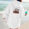 My Heart Is On That Field Baseball Mom Momm Premium Women Hoodie Back Print