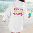 I'm A Baseball Mom Of Course I'm Broke Baseball Mom Raglan Baseball Tee Women Hoodie Back Print