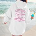 I Just Really Dislike Baseball Pants Baseball Mom Mama Women Hoodie Back Print I Just Really Dislike Baseball Pants Baseball Mom Mama Women Hoodie Back Print