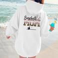 Leopard Baseball Mom Mama Mommy Sport Women Hoodie Back Print Leopard Baseball Mom Mama Mommy Sport Women Hoodie Back Print