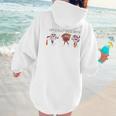 Let's Play Ball Boys Baseball Mom Women Hoodie Back Print