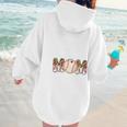 Loud And Proud Baseball Mom Messy Bun 2024 Premium Women Hoodie Back Print Loud And Proud Baseball Mom Messy Bun 2024 Premium Women Hoodie Back Print