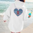 Primitive Patriotic American Baseball Mom Softball Dingers Women Hoodie Back Print Primitive Patriotic American Baseball Mom Softball Dingers Women Hoodie Back Print