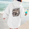 I Snack Harder Than Your Team Plays Baseball Mom Women Hoodie Back Print I Snack Harder Than Your Team Plays Baseball Mom Women Hoodie Back Print
