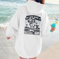 So God Made A Baseball Mom Baseball Player Premium Women Hoodie Back Print