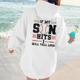 If My Son Hits I Will Yell Loud Baseball Mom Women Hoodie Back Print If My Son Hits I Will Yell Loud Baseball Mom Women Hoodie Back Print