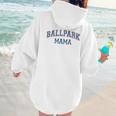 Spring 2024 Season Cute Baseball Mom Ballpark Mama Women Hoodie Back Print Spring 2024 Season Cute Baseball Mom Ballpark Mama Women Hoodie Back Print