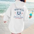 Spring 2024 Season Cute Baseball Mom Home Plate Social Club Women Hoodie Back Print Spring 2024 Season Cute Baseball Mom Home Plate Social Club Women Hoodie Back Print