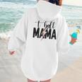 T-Ball Mama Baseball Mama Baseball Mom Women Hoodie Back Print